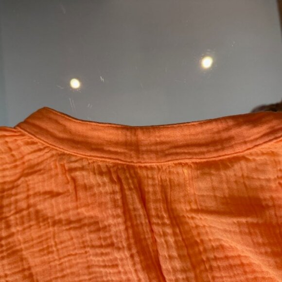 NWOT 9 Seed Tangerine Orange Sleeveless Tunic - Size M/L - Picture 5 of 6